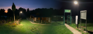 Nowe oświetlenie solarne na terenie naszego ogrodu